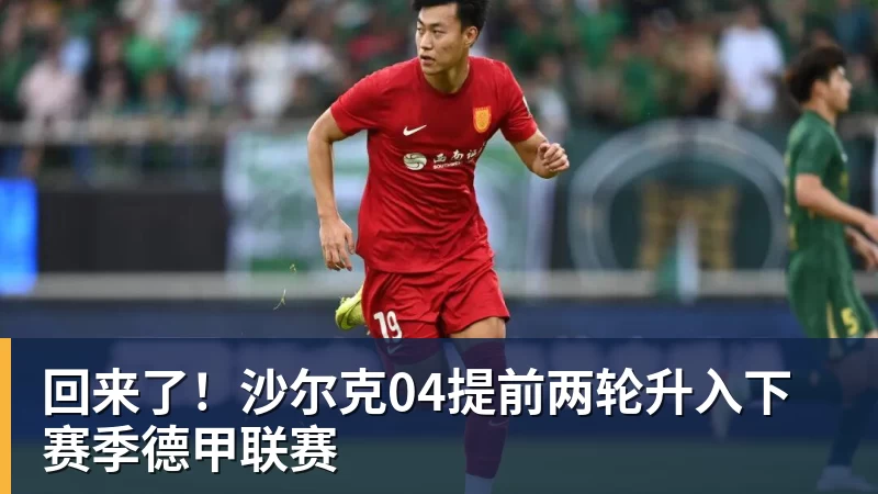回来了!沙尔克04提前两轮升入下赛季德甲联赛